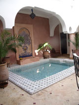 riad marrakech patio
